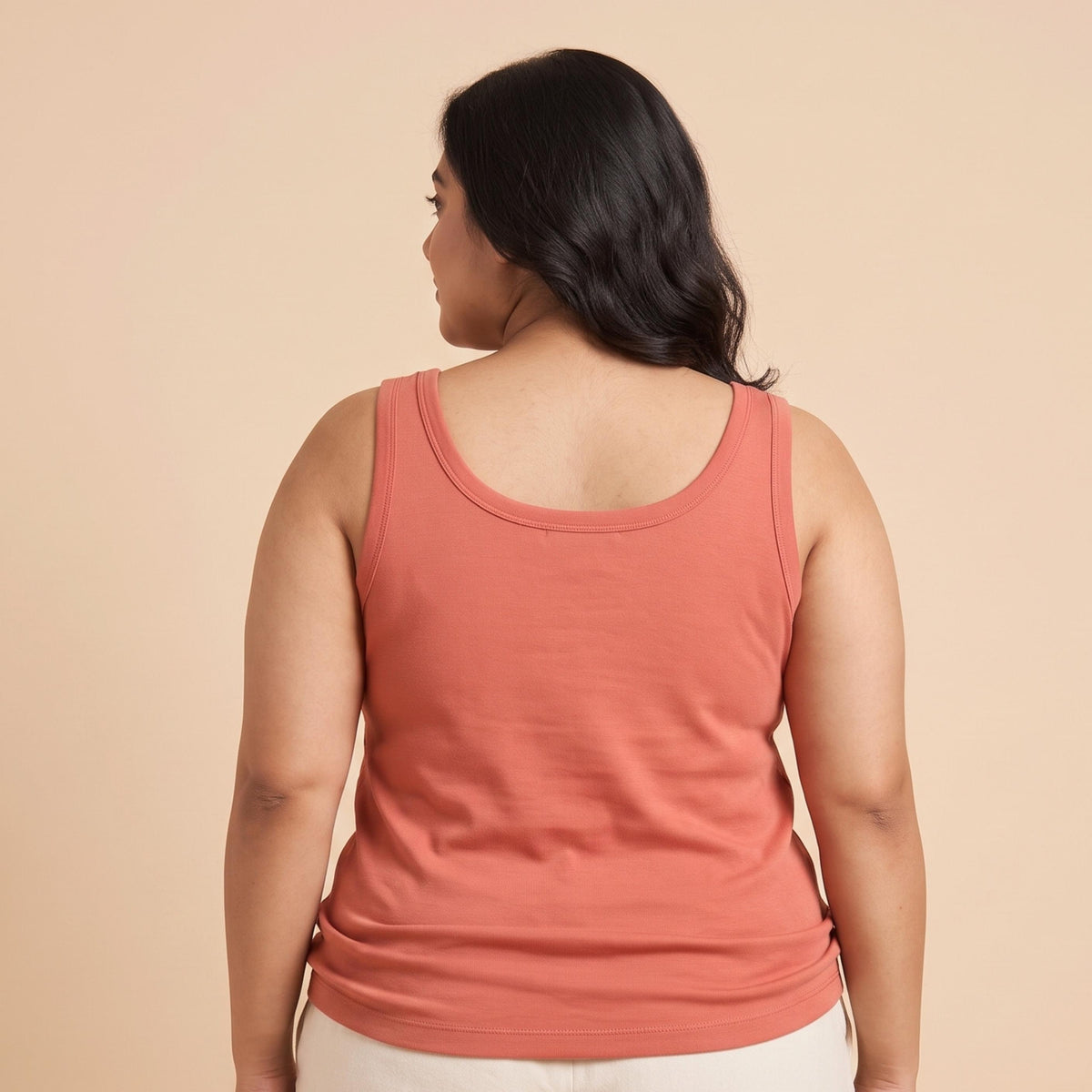 Organic Bamboo Azo free Plus Size Tank Top for Women - Pack of 2
