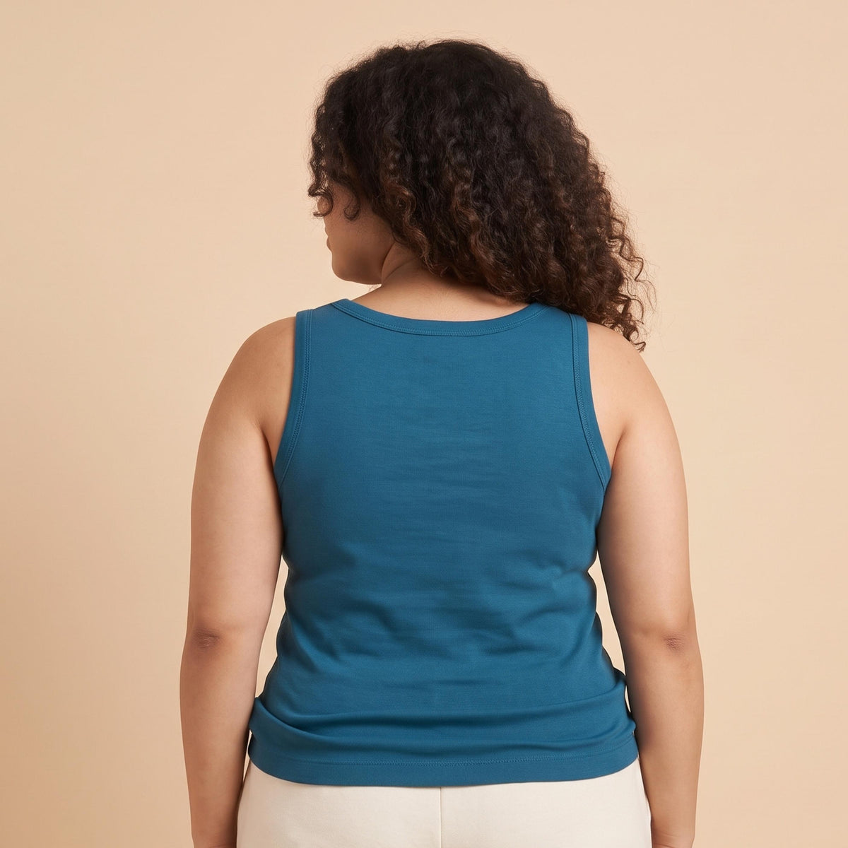 Organic Bamboo Azo free Plus Size Tank Top for Women - Pack of 2