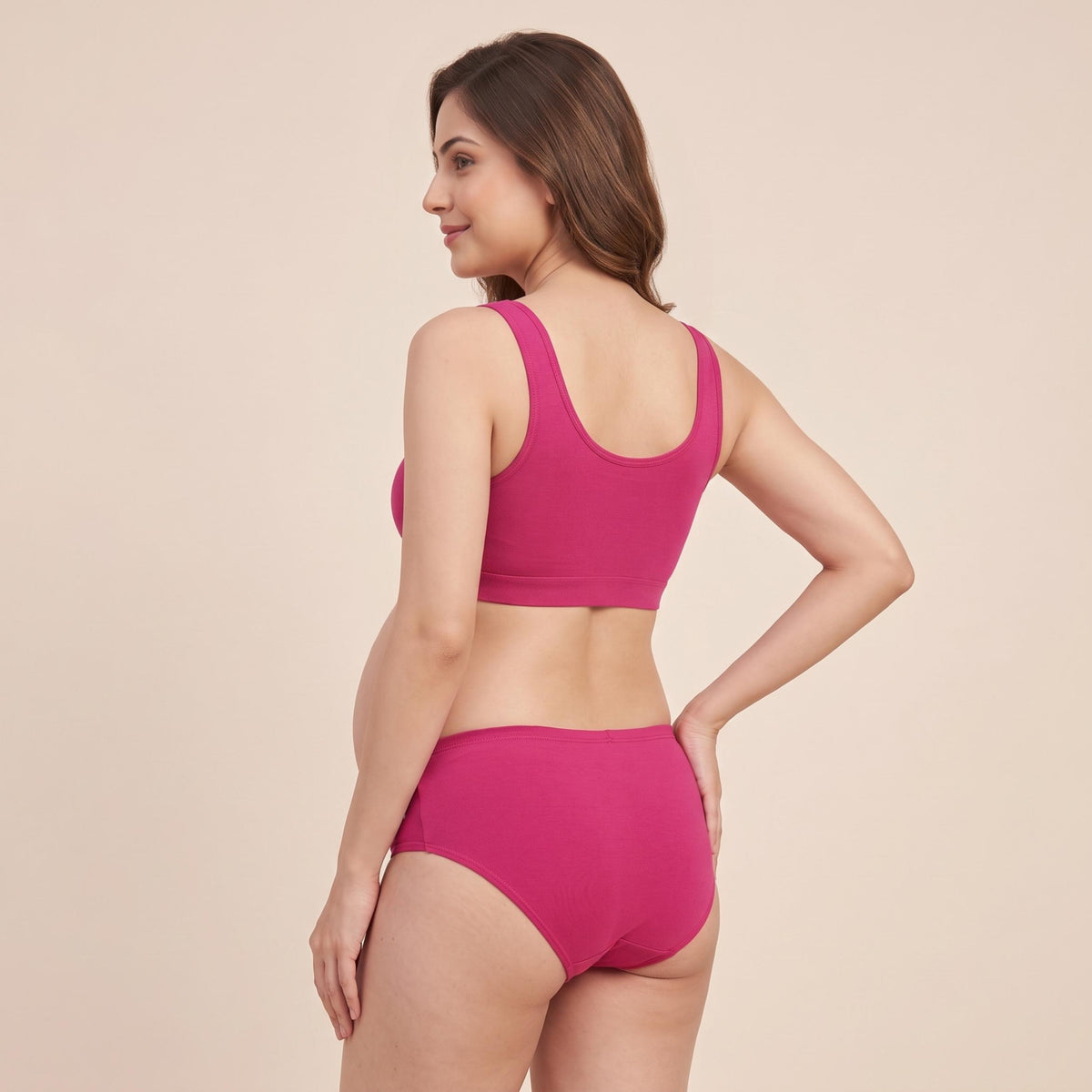 Organic Bamboo Azo free Maternity Panties for Women-pack of 3