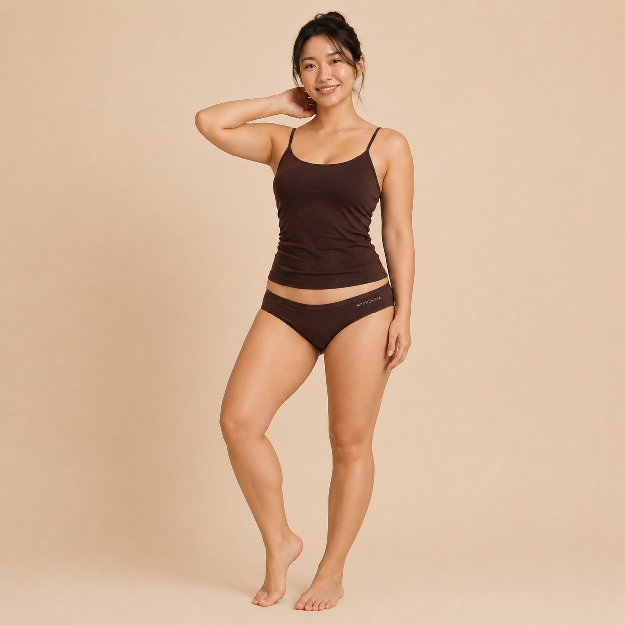 Organic Bamboo Azo free Camisoles For Women - Pack of 2
