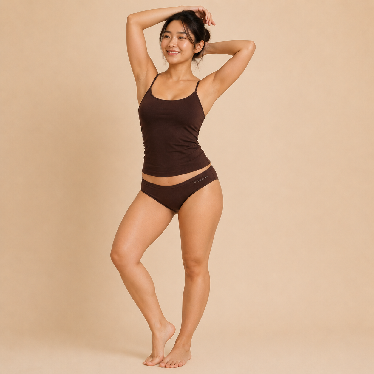 Organic Bamboo Azo free Camisoles For Women - Pack of 2