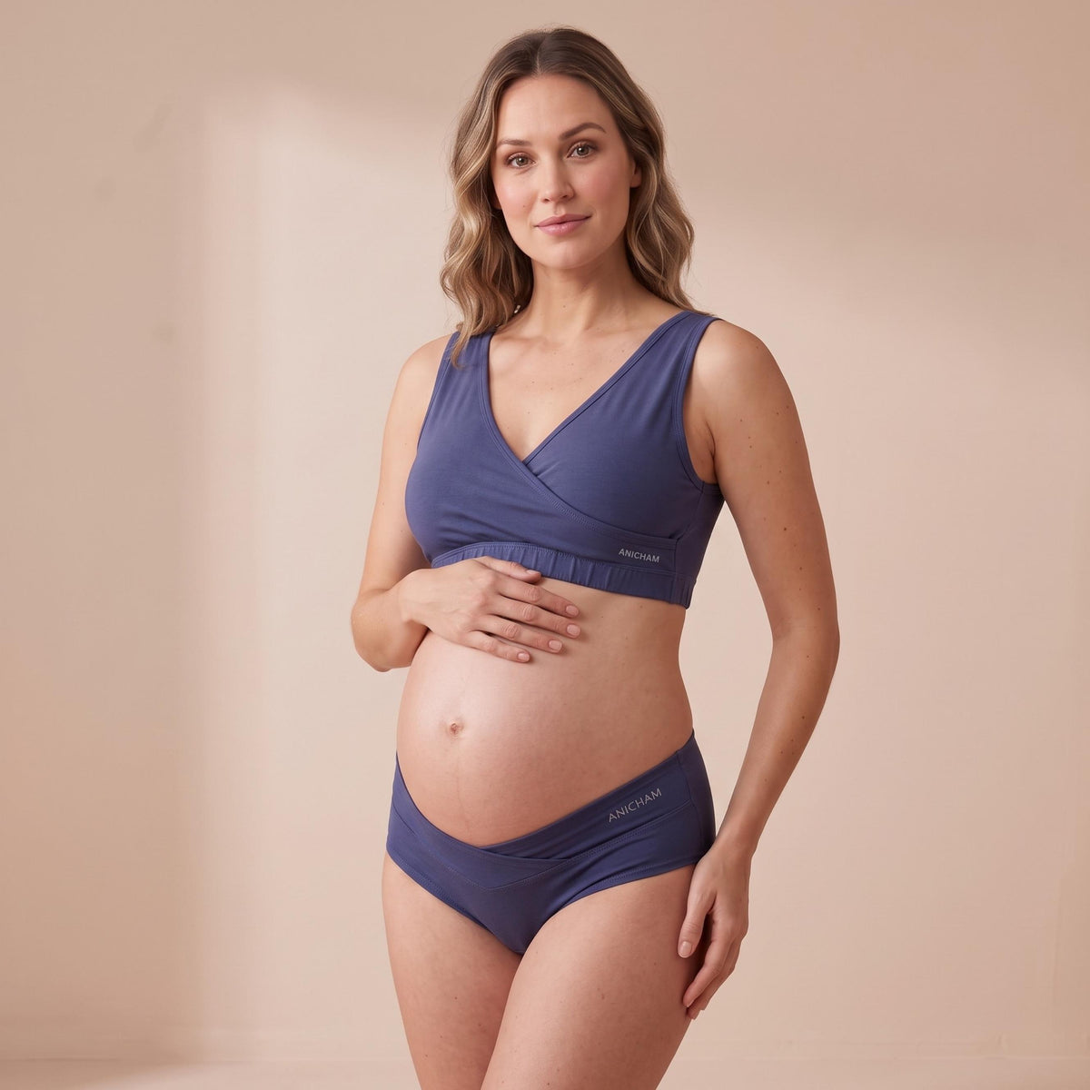 Organic Bamboo Azo free Feeding Brazier for Women - Pack of 2