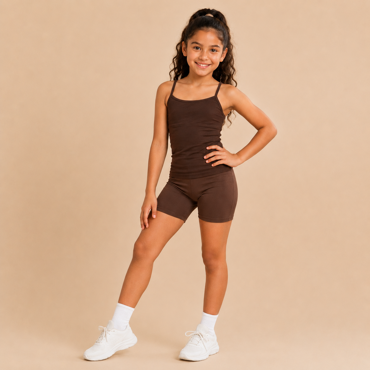 Girls Organic Bamboo Azo free Camisoles - Pack of 2