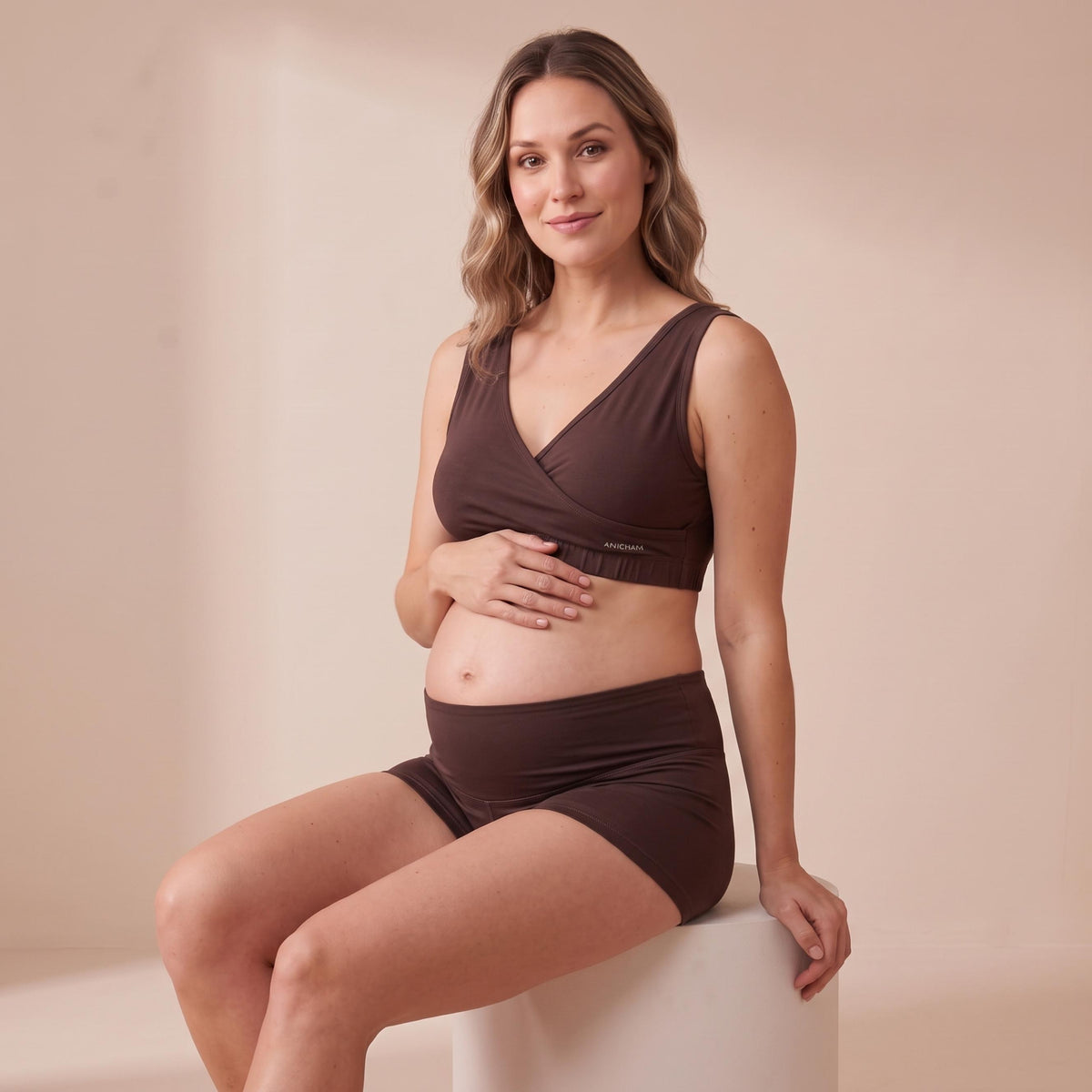 Organic Bamboo Azo free Feeding Brazier for Women - Pack of 2