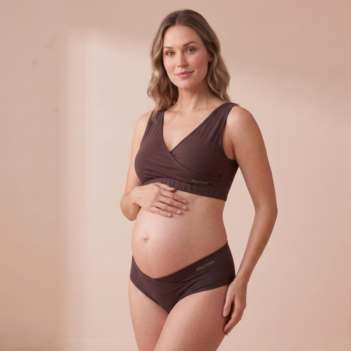 Organic Bamboo Azo free Feeding Brazier for Women - Pack of 2