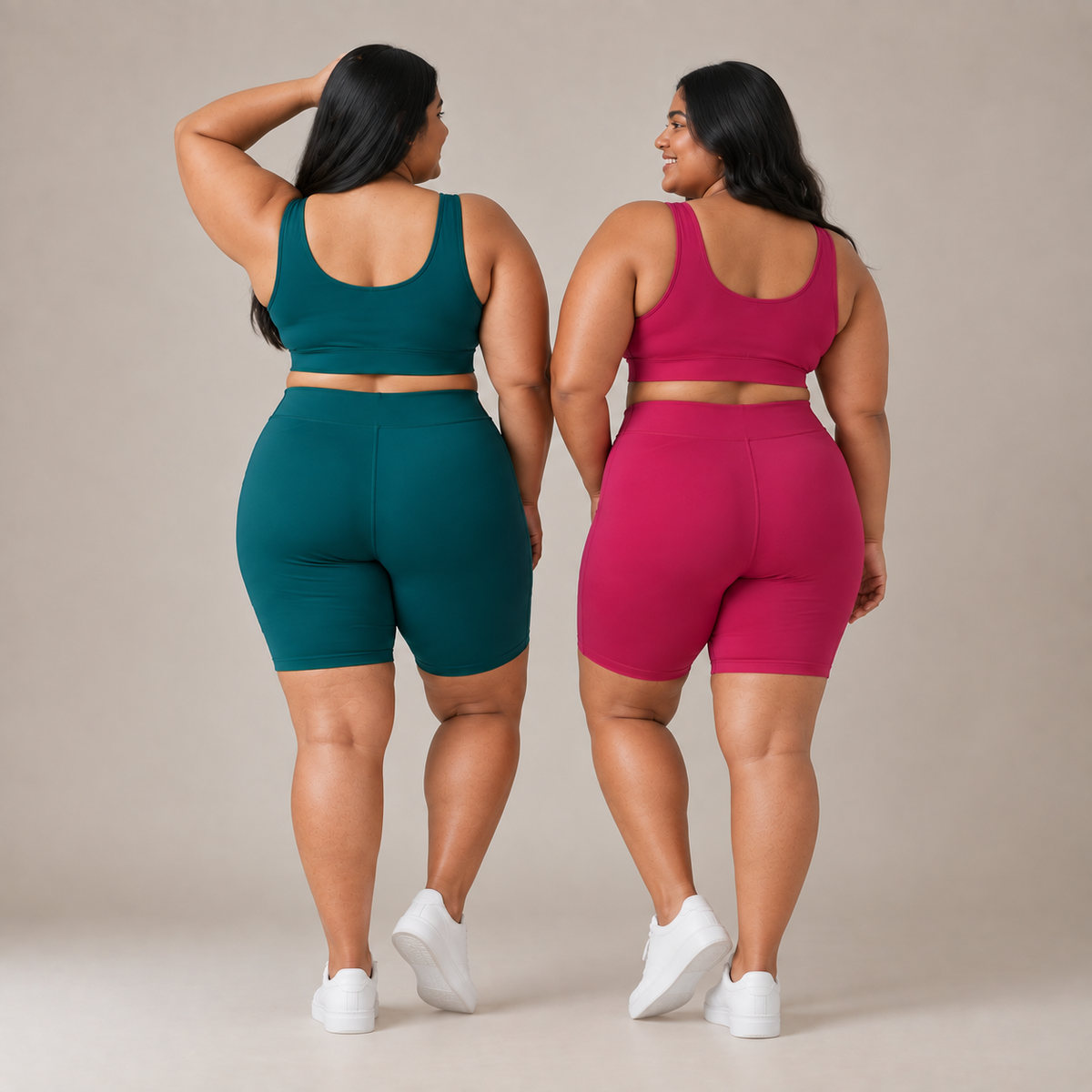 Organic Bamboo Azo free Plus Size Shorties for Women-pack of 2