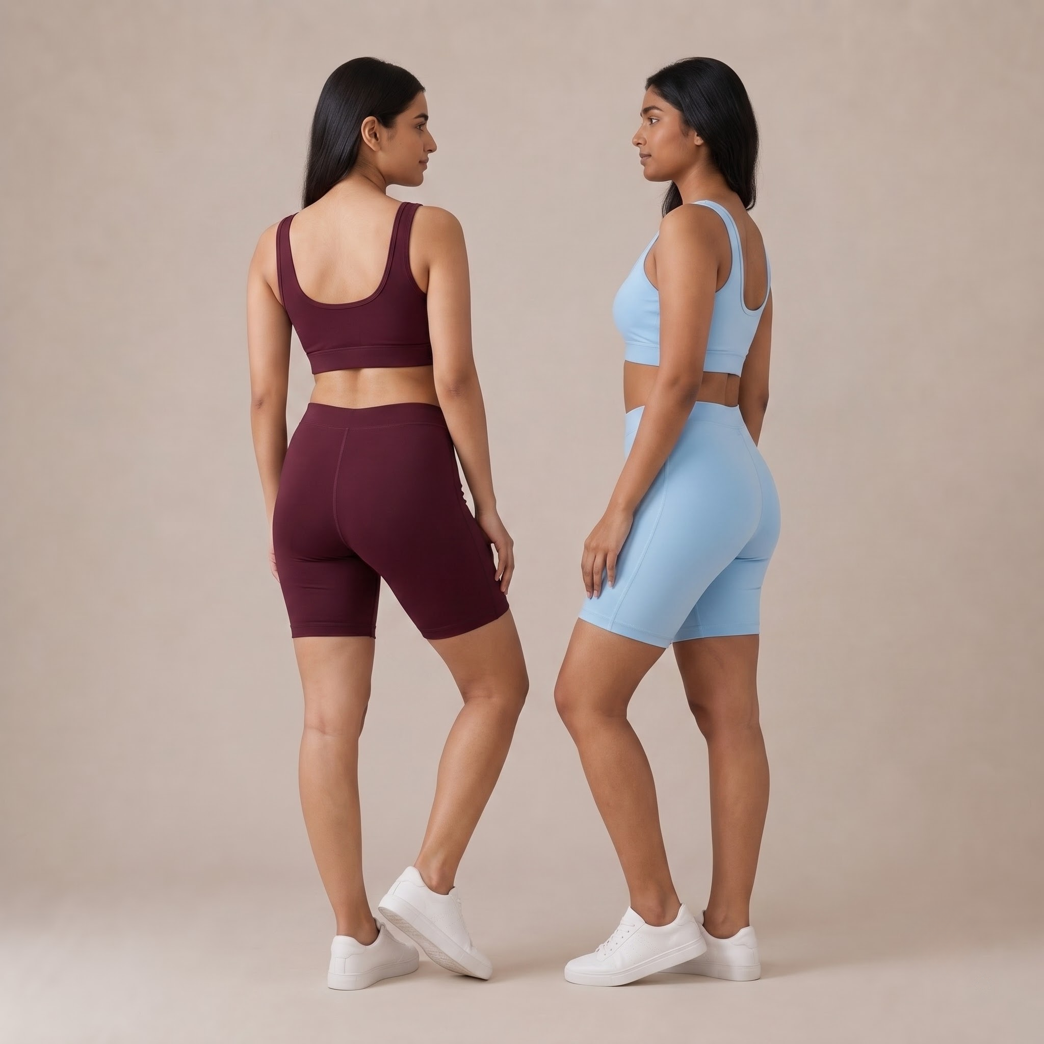 Organic Bamboo Azo free Shorties for Women-pack of 2