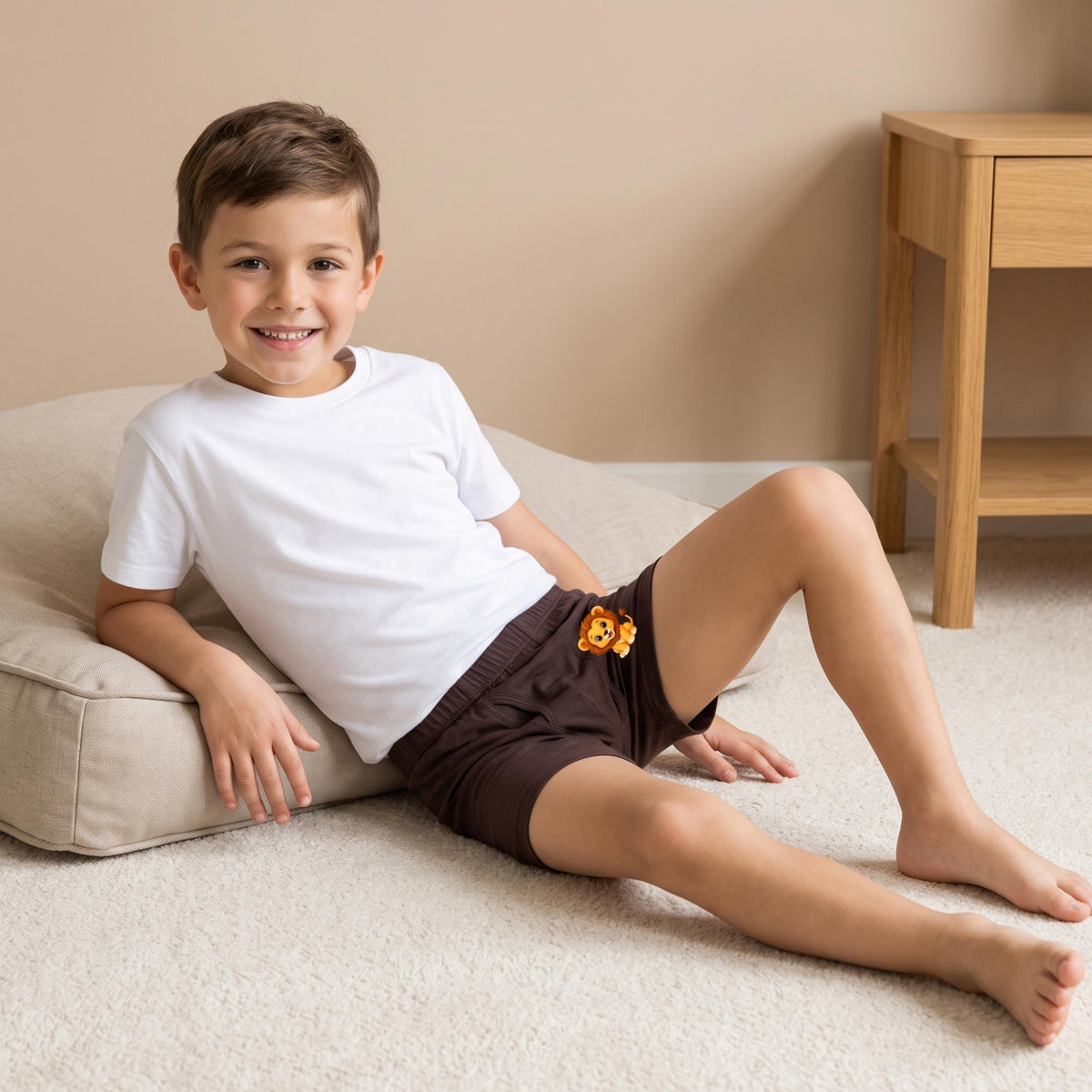 Organic Bamboo Azo free Boys Trunk - Pack of 4