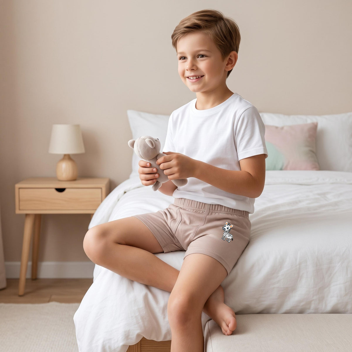 Organic Bamboo Azo free Boys Trunk - Pack of 4
