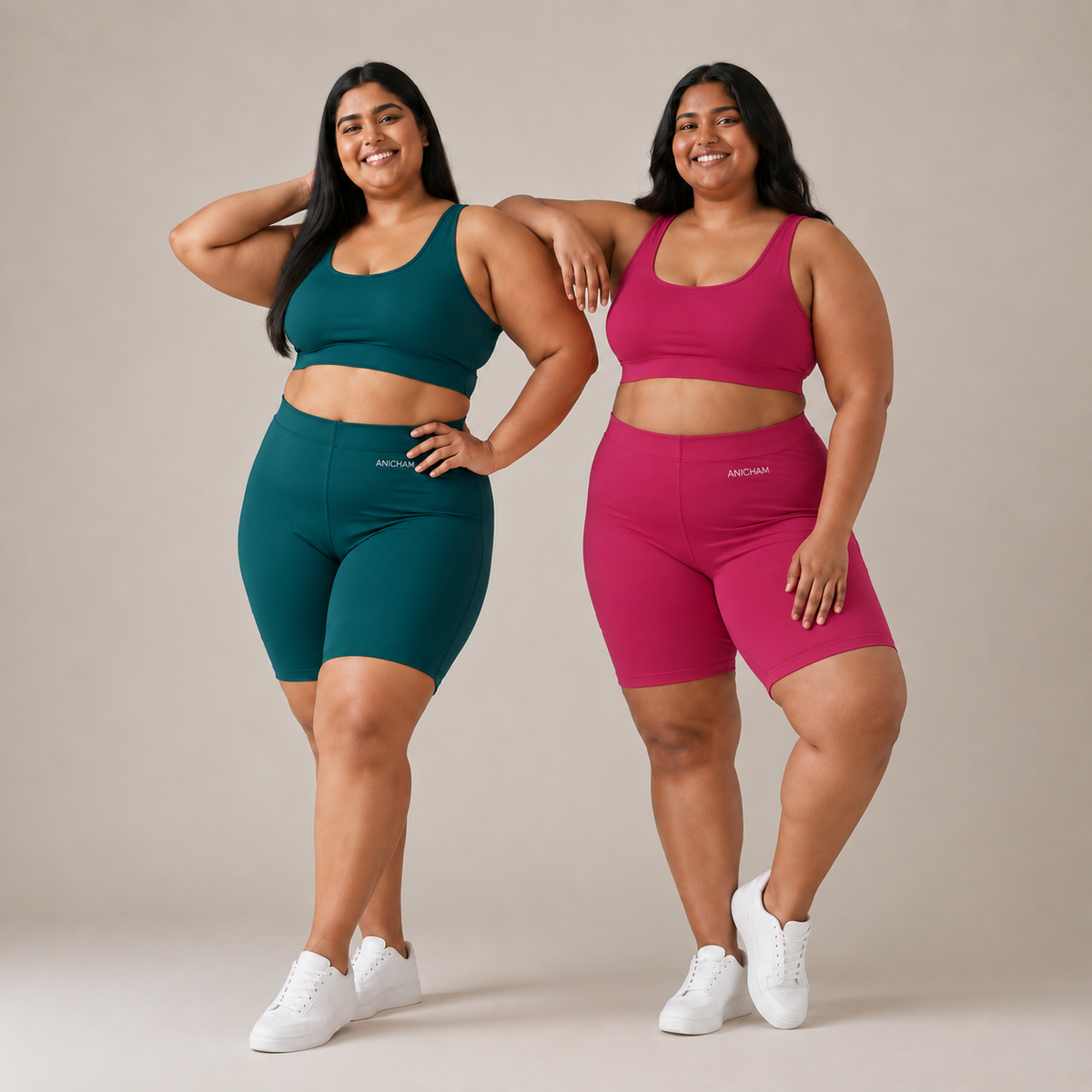 Organic Bamboo Azo free Plus Size Shorties for Women-pack of 2