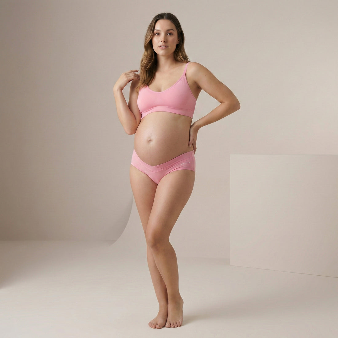 Organic Bamboo Azo free  Maternity Panties for Women-pack of 3 - Color 2