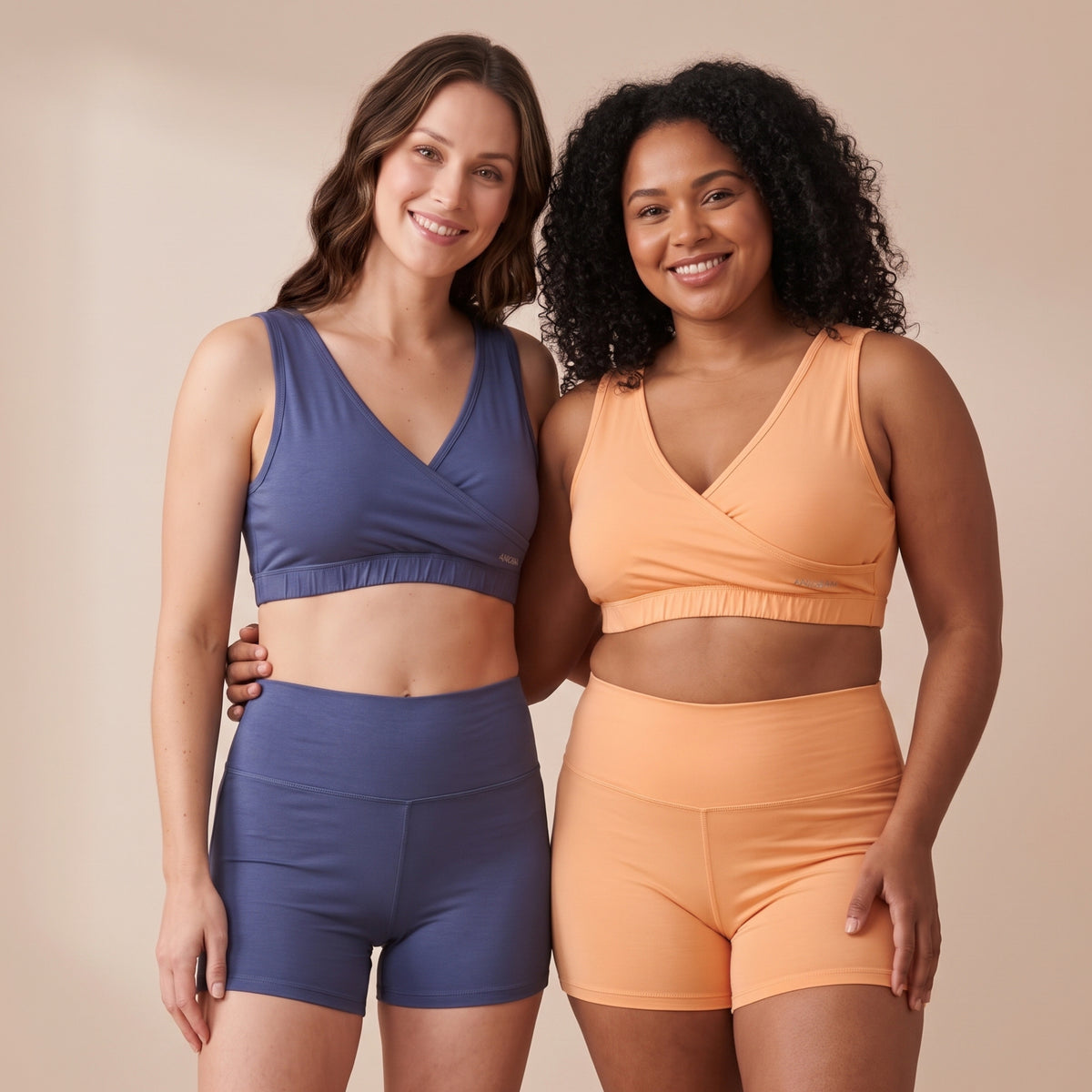 Organic Bamboo Azo free Lounge Brazier for Women - Pack of 2