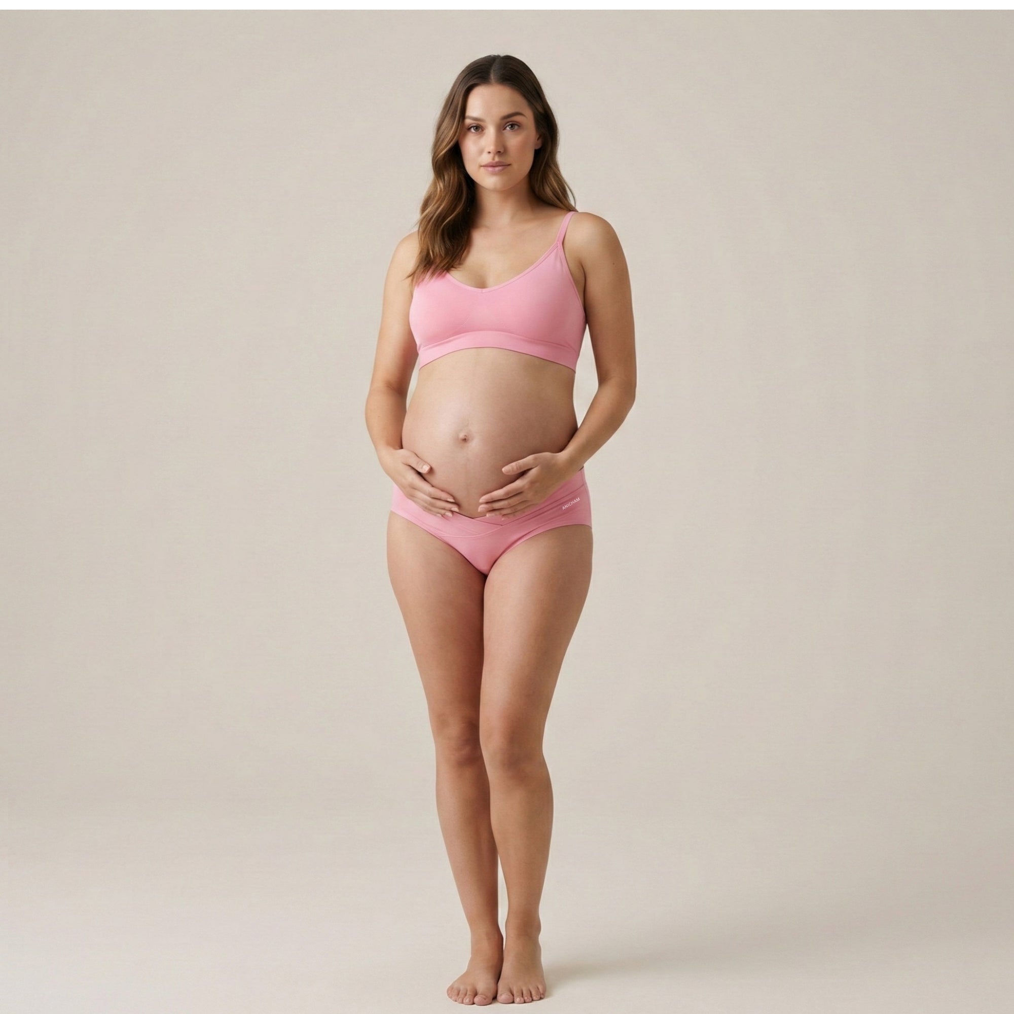 Organic Bamboo Azo free  Maternity Panties for Women-pack of 3 - Color 2