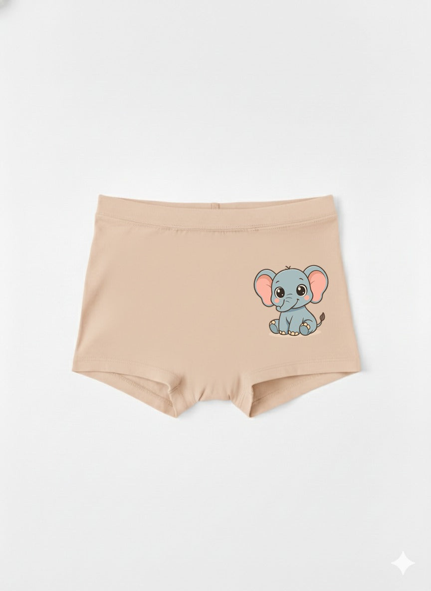 Kids Organic Bamboo Azo free Trunks-pack of 4