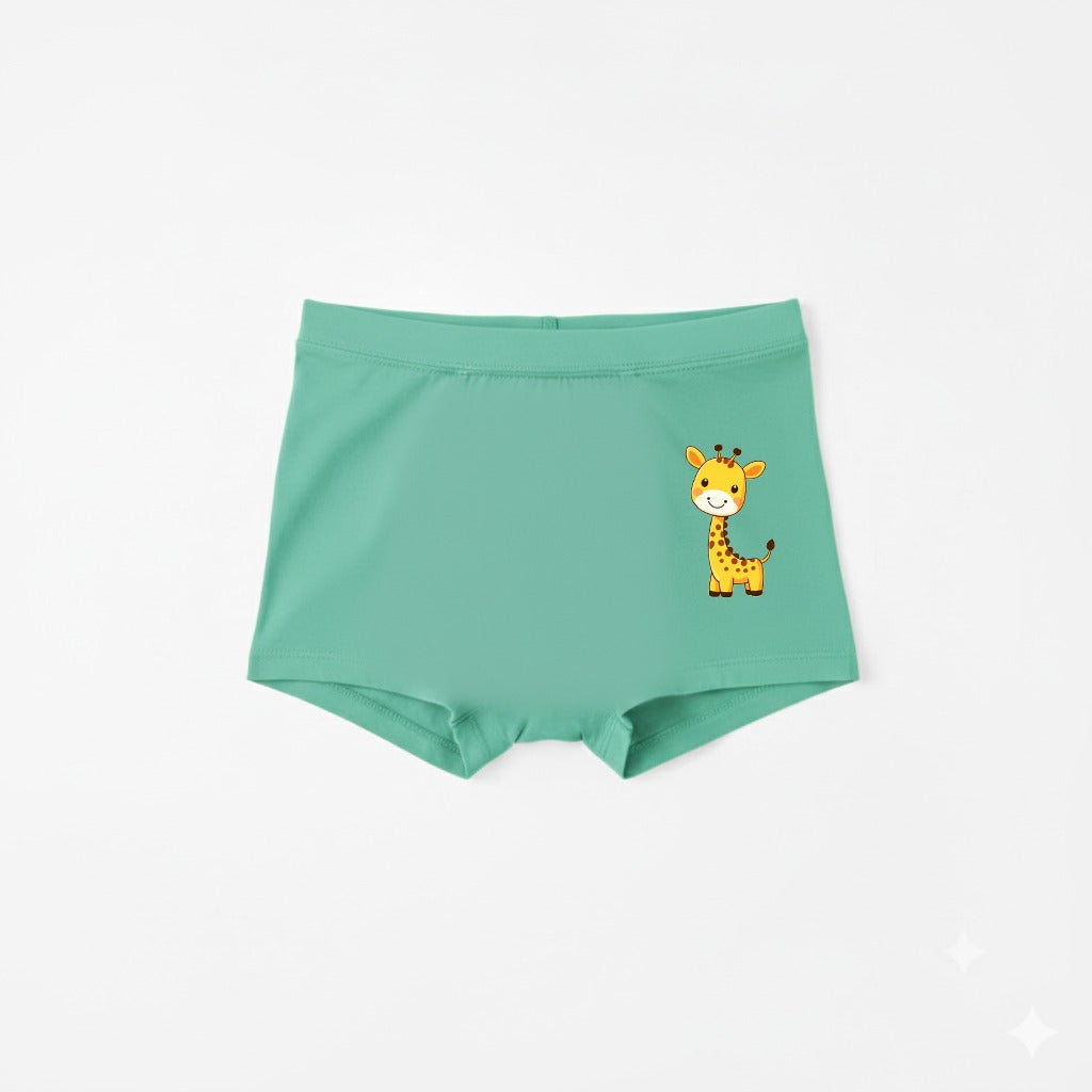 Kids Organic Bamboo Azo free Trunks-pack of 4