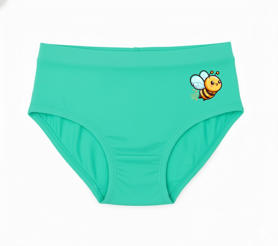 Kids Organic Bamboo Azo free Briefs-pack of 4