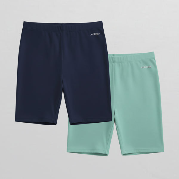 Organic Bamboo Azo free Shorties for Women-pack of 2 Color 2