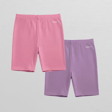 Organic Bamboo Azo free Shorties for Women-pack of 2 Color 3