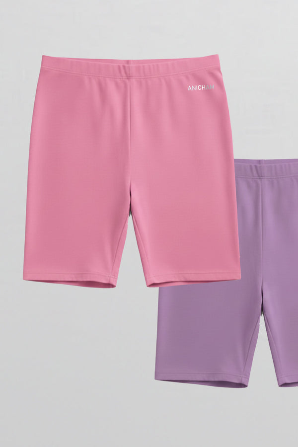 Organic Bamboo Azo free Shorties for Women-pack of 2 Color 1