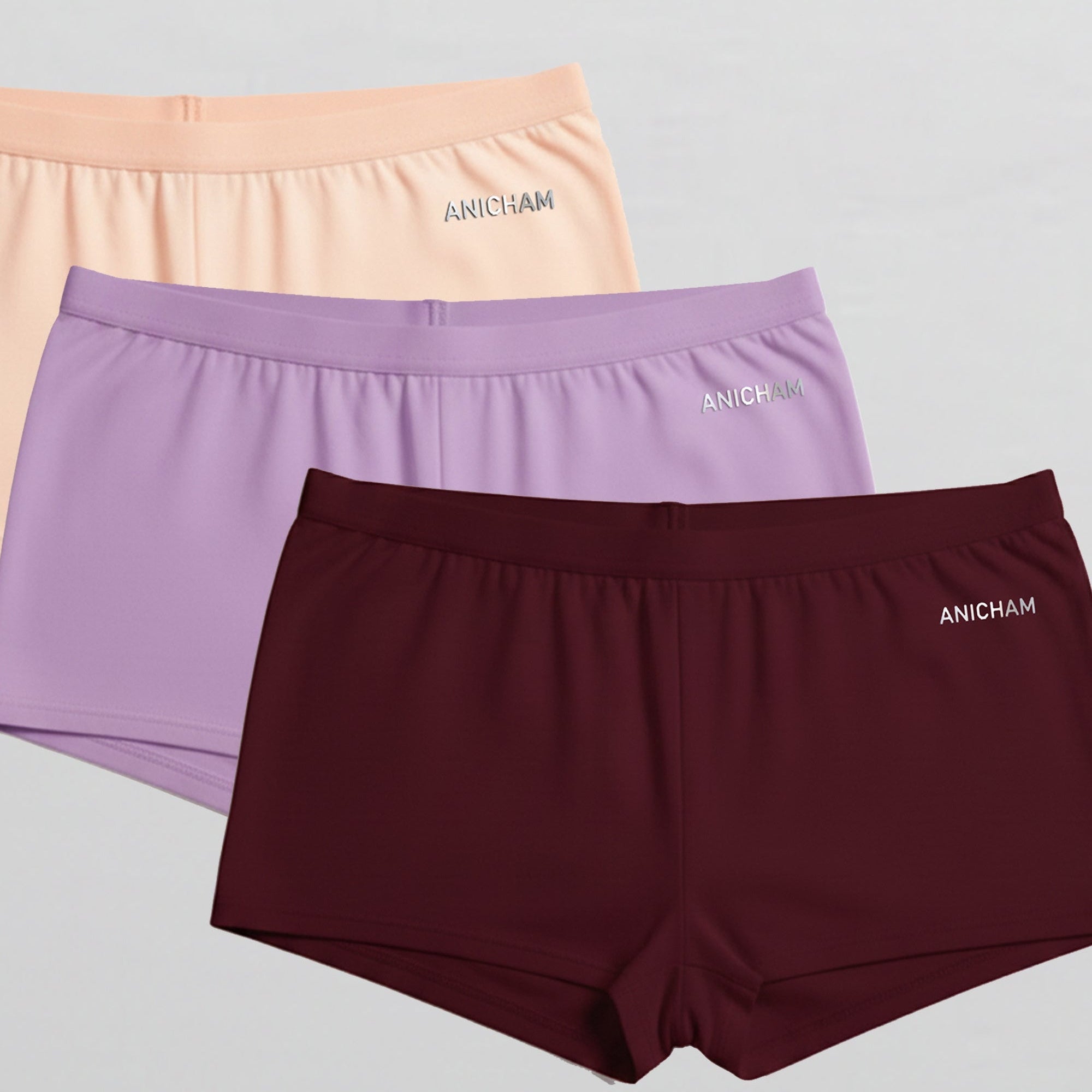 Organic Bamboo Azo free Boy shorts for Women-pack of 3 – ANICHAM