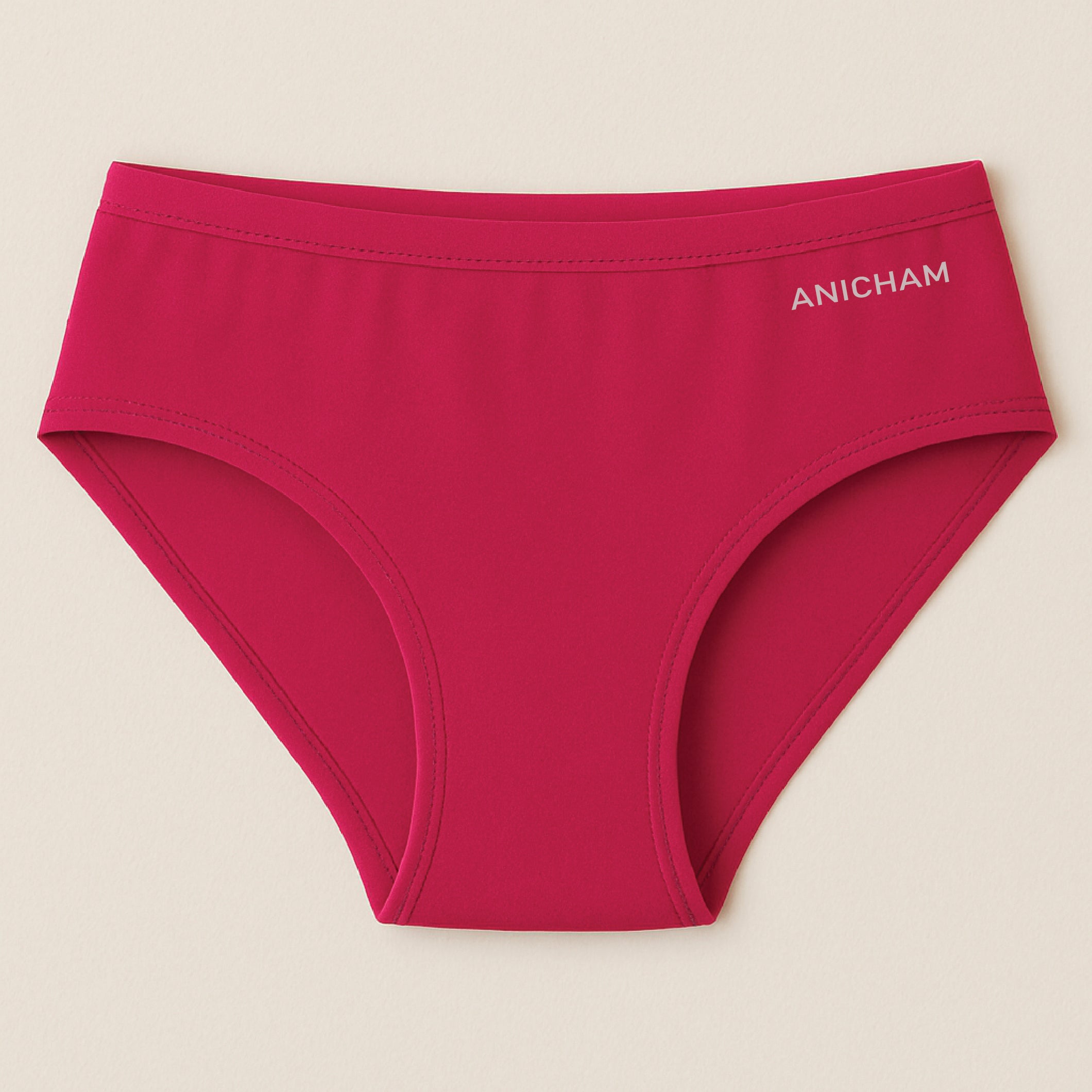 Organic Bamboo Azo free Hipster Panties for Women-pack of 3